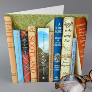 Scotland Book Art Card