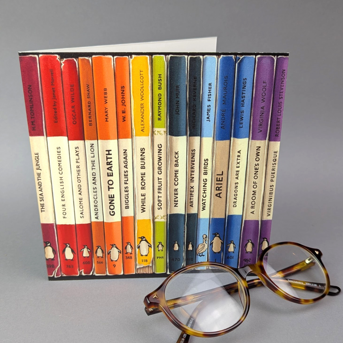 Rainbow Penguins Art Card - Image 4