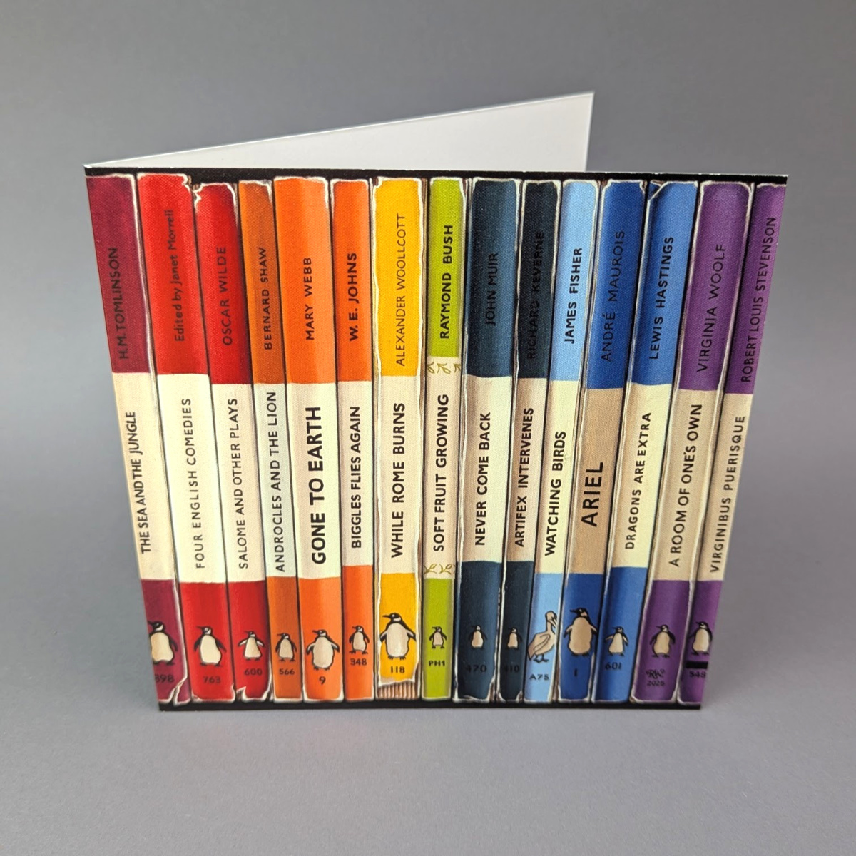 Rainbow Penguins Art Card - Image 3