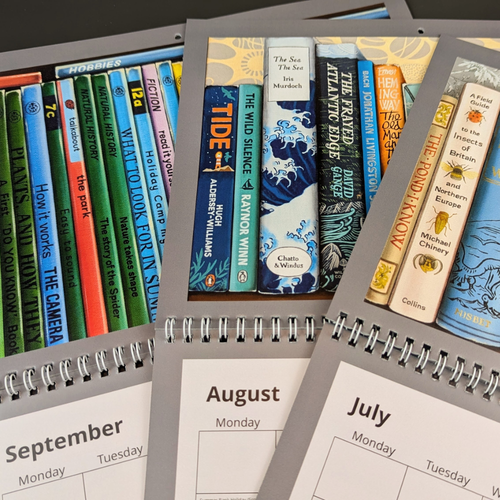 Roo’s Bookshelf Art Calendar 2025 is Here!!