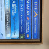 Women In Blue Book Shelf Painting - Image 4