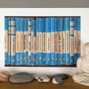Pelican Paperback Book Art Print