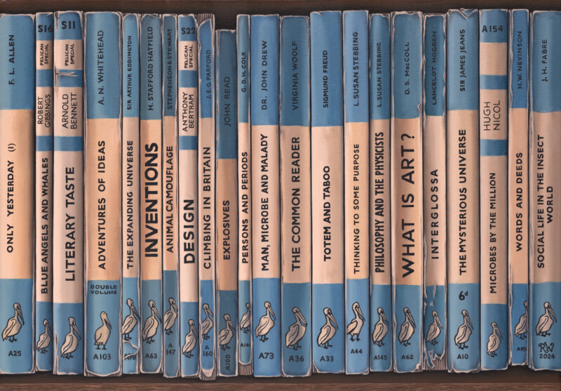 Pelican Paperbacks: Limited Edition Print
